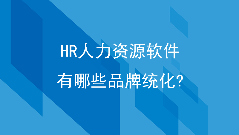 hr人力资源软件有哪些品牌？专业、性价比高品牌助力企业管理系统化